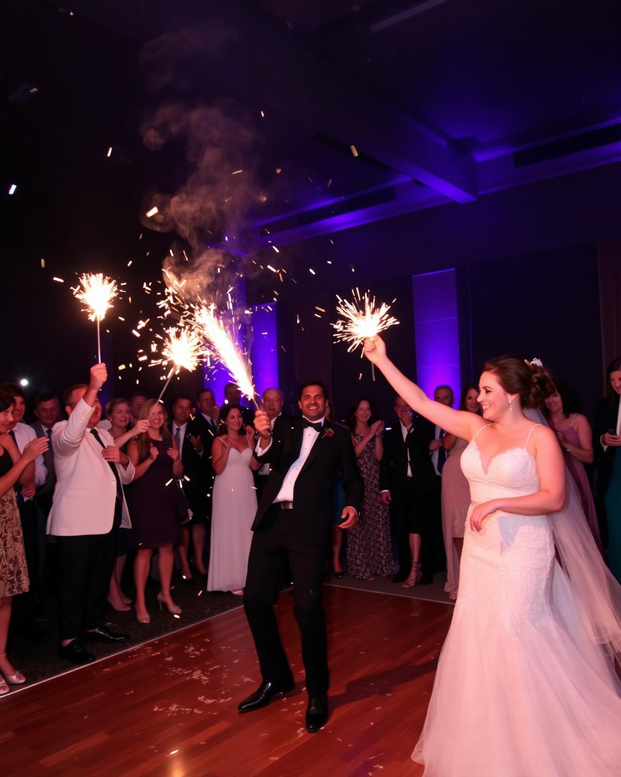 Wedding · Sparkler Send-off