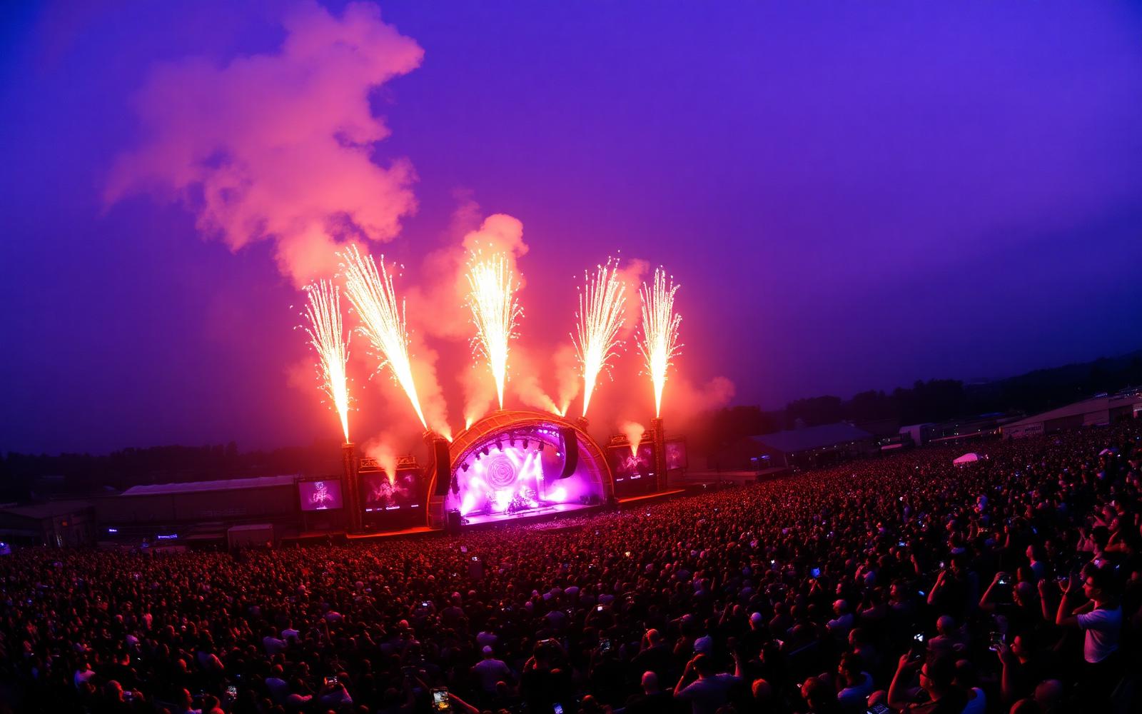Stadium · Pyrotechnics